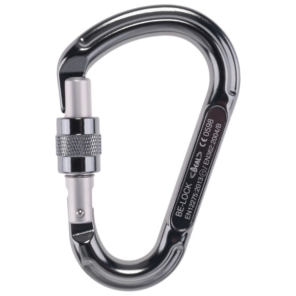 Beal - Be Lock Screw - Schraubkarabiner grau
