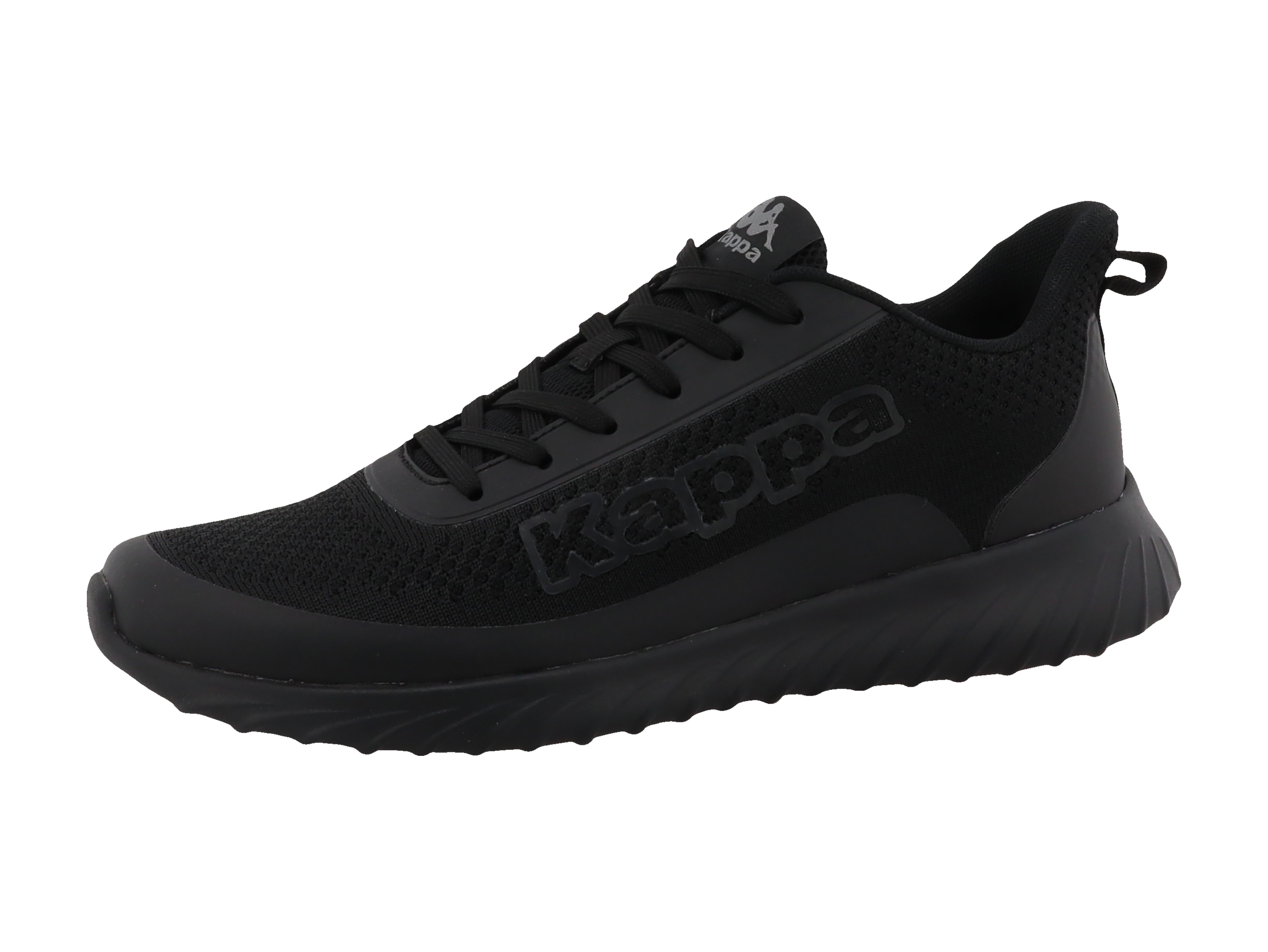 Sneaker KAPPA "JALE", Herren, Gr. 40, schwarz, Synthetik, Schuhe Sneaker