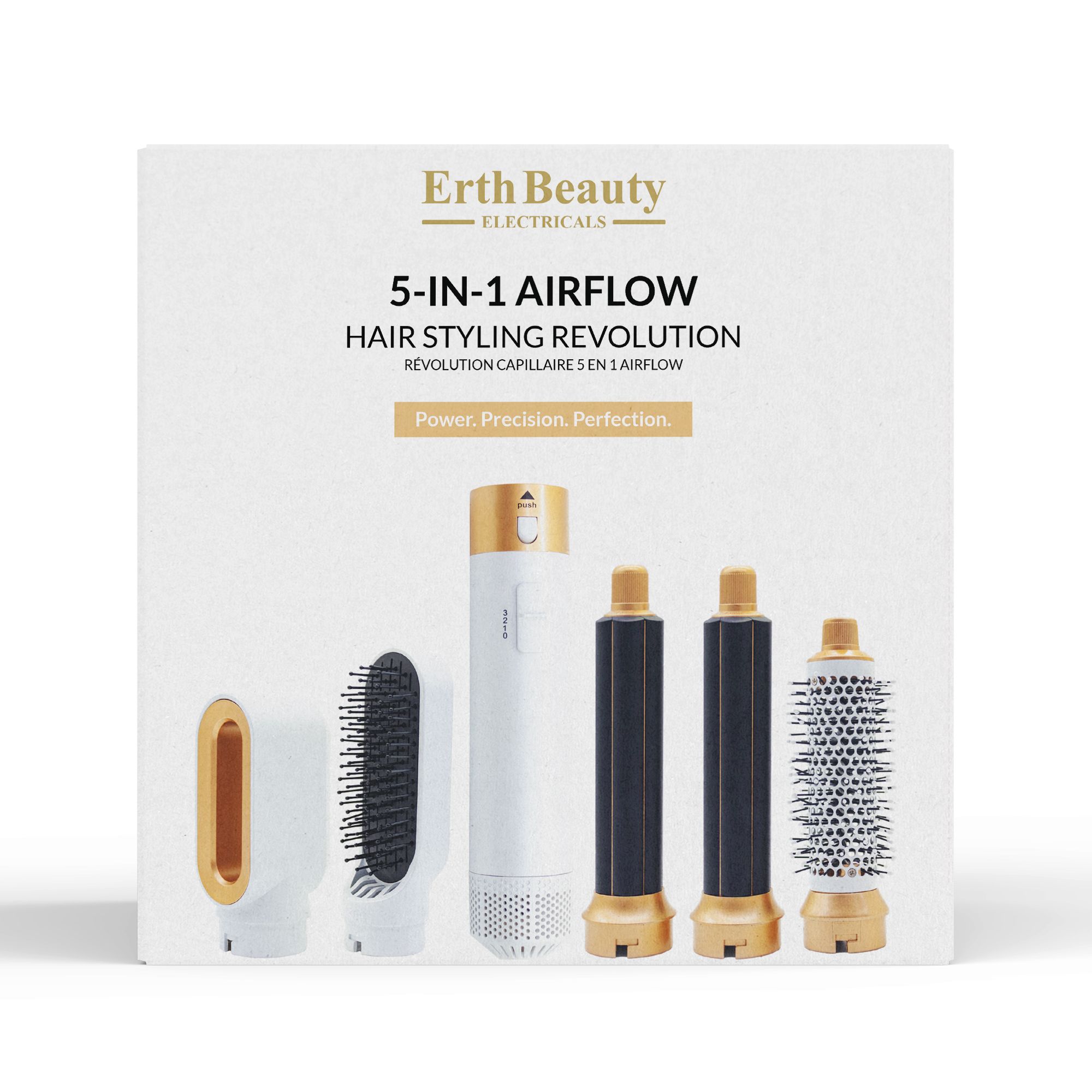 ErthSkin London Rivoluzione Per Lo Styling Dei Capelli Airflow 5 In 1
