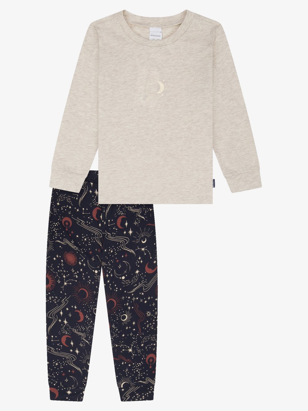 Schiesser Pyjama Mädchen beige, 116 Image