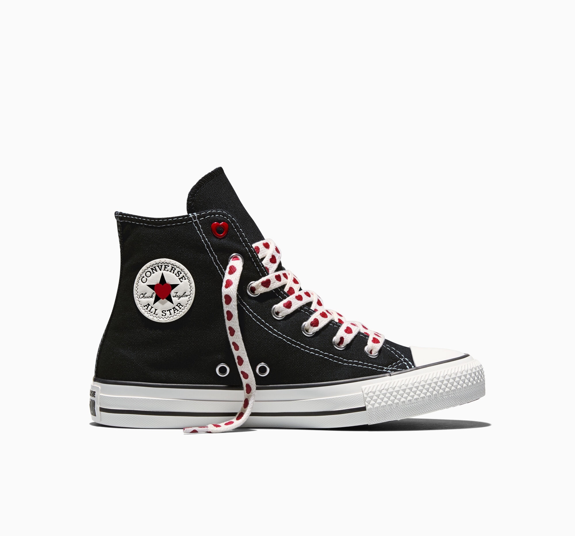 Sneaker CONVERSE "CHUCK TAYLOR ALL STAR", Damen, Gr. 37, schwarz, vintage weiß, days ahead, Textil, Schuhe Sneaker