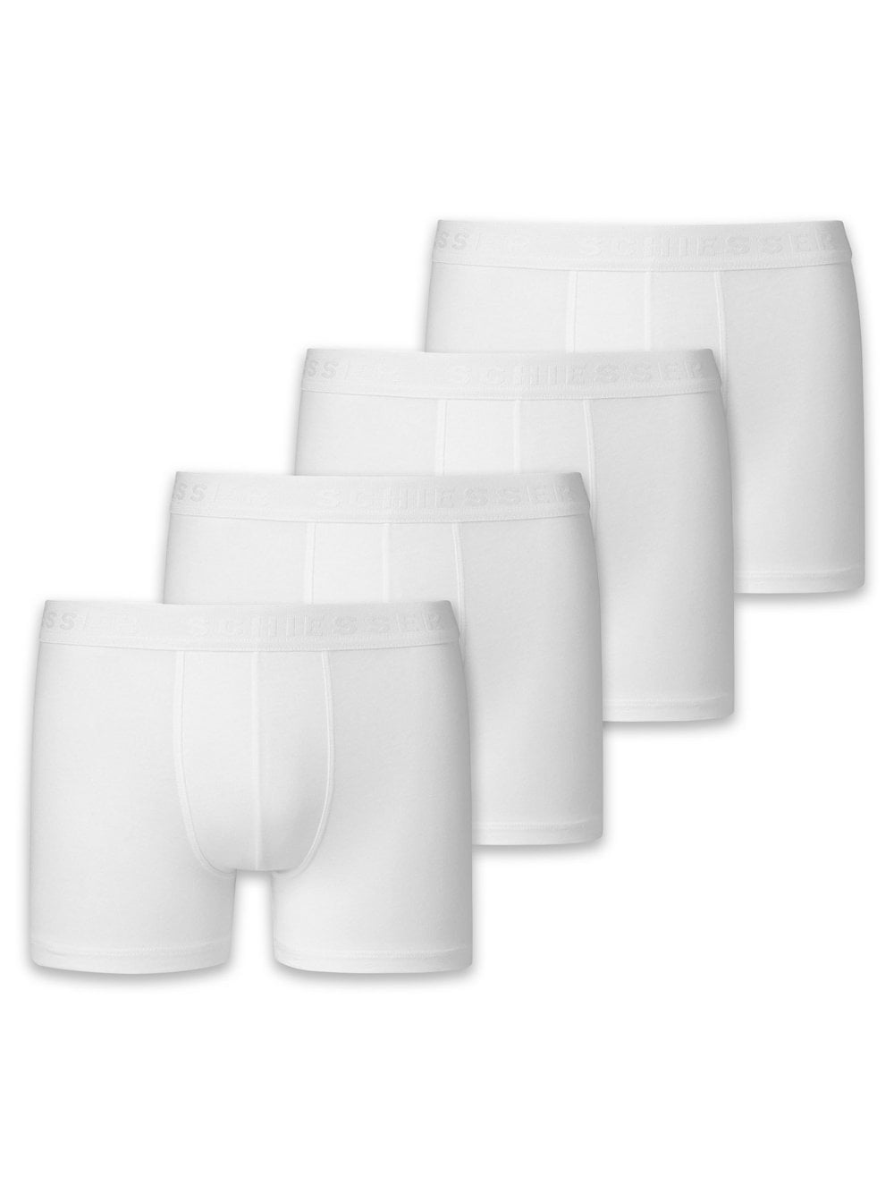 Schiesser Boxershort 4er Pack Jungen weiß, L Image