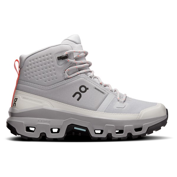 On - Women's Cloudrock Mid WP - Wanderschuhe 43 | EU 43 grau