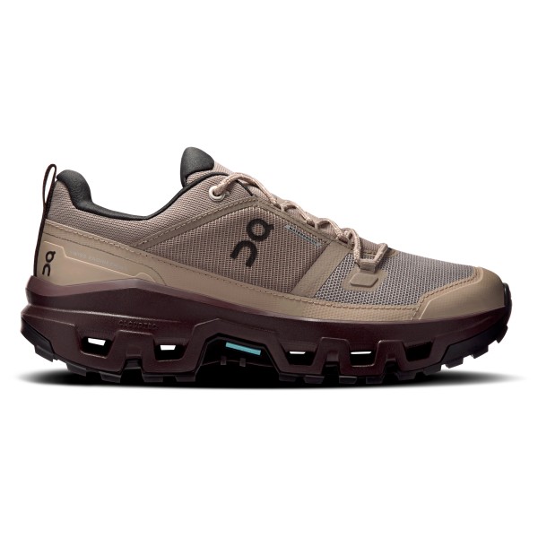 On - Women's Cloudrock Low WP - Wanderschuhe 40,5 | EU 40,5 braun/schwarz