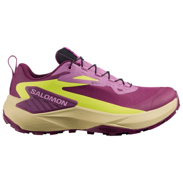Salomon - Women's Genesis GORE-TEX - Trailrunningschuhe 41 1/3 | EU 41 winter bloom /grün