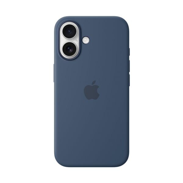 Apple Handy-Cover »Silikon Case mit MagSafe« iPhone 16 denim 40 Image