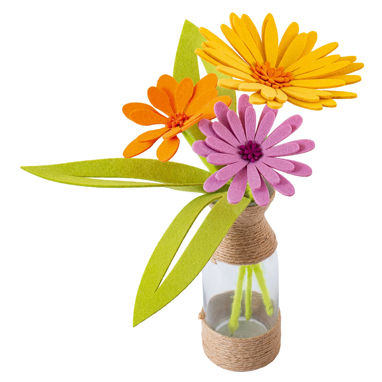 Filz-Bausatz Blumenstrauß