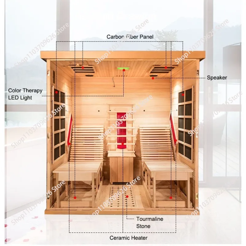 Infrarot-Sauna-Bedienfeld und Steuerbox Image
