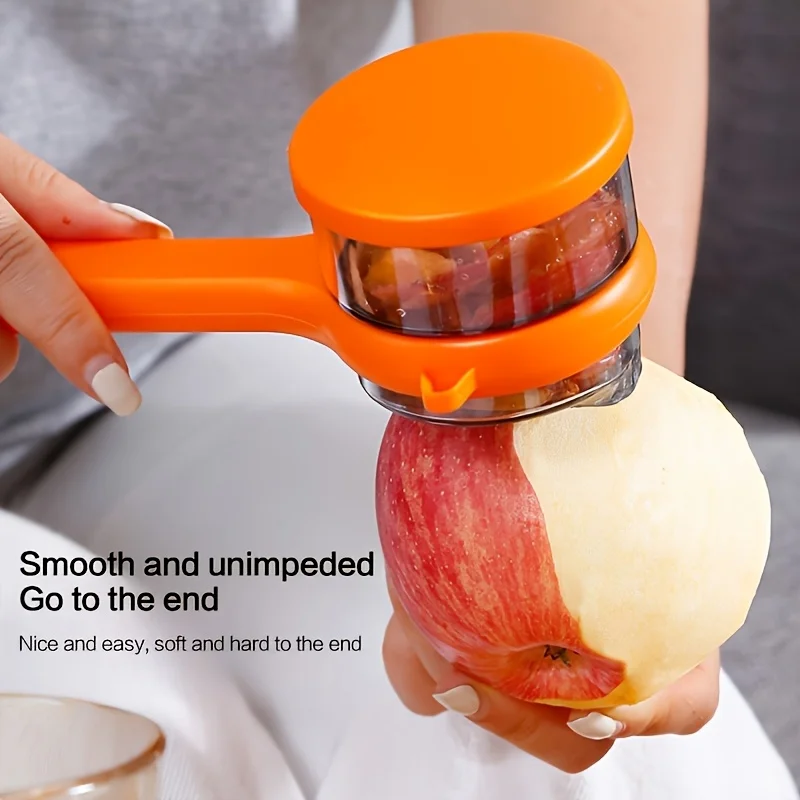 1pc Multifunktionale Schäler Mit Lagerung Box Manuelle Apple Peeling Cutter Tragbare Veggie Kartoffeln Schäler Küche Zubehör Image