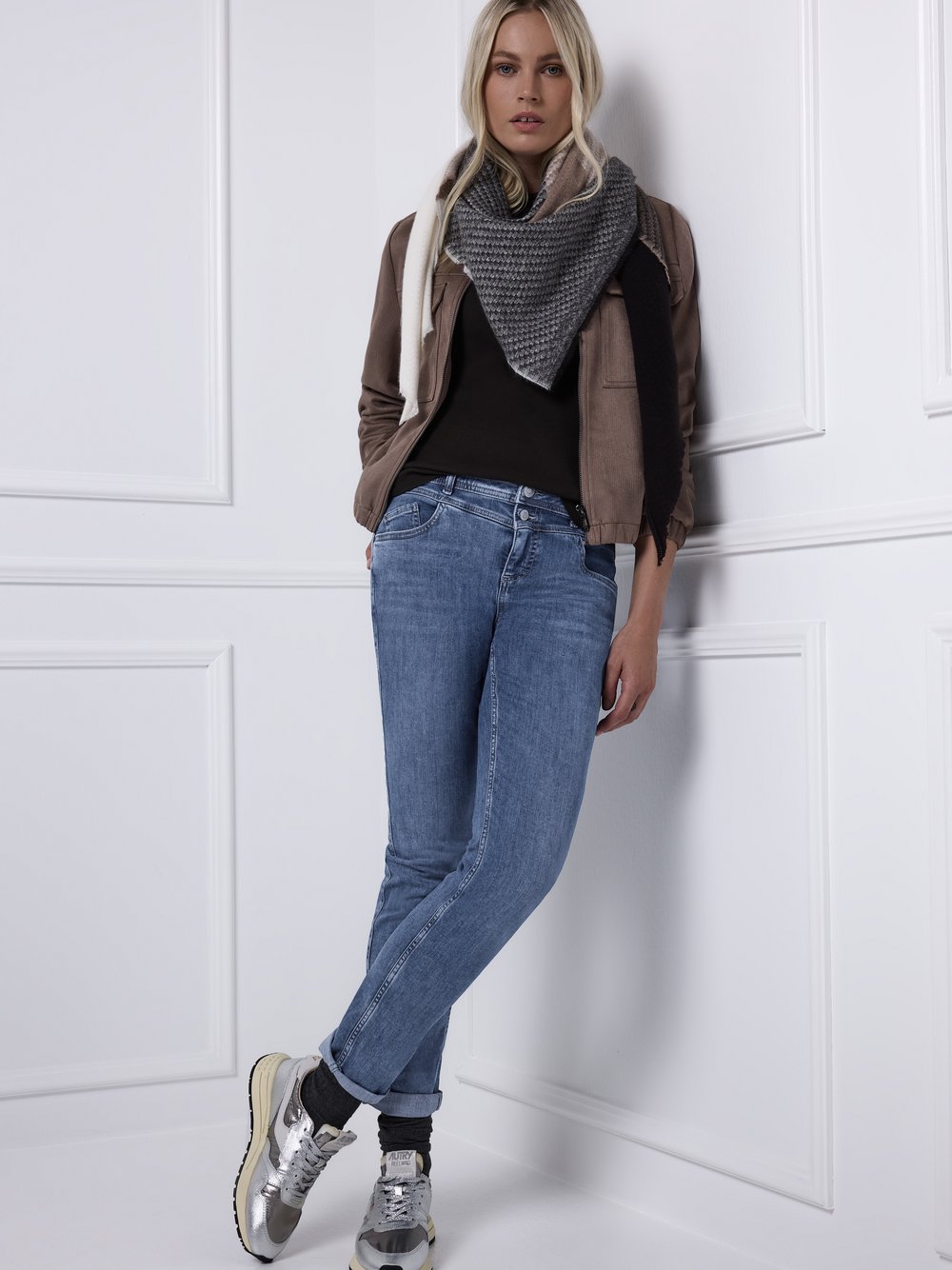 Street One Jeans Damen medium stone, 28-30 Image