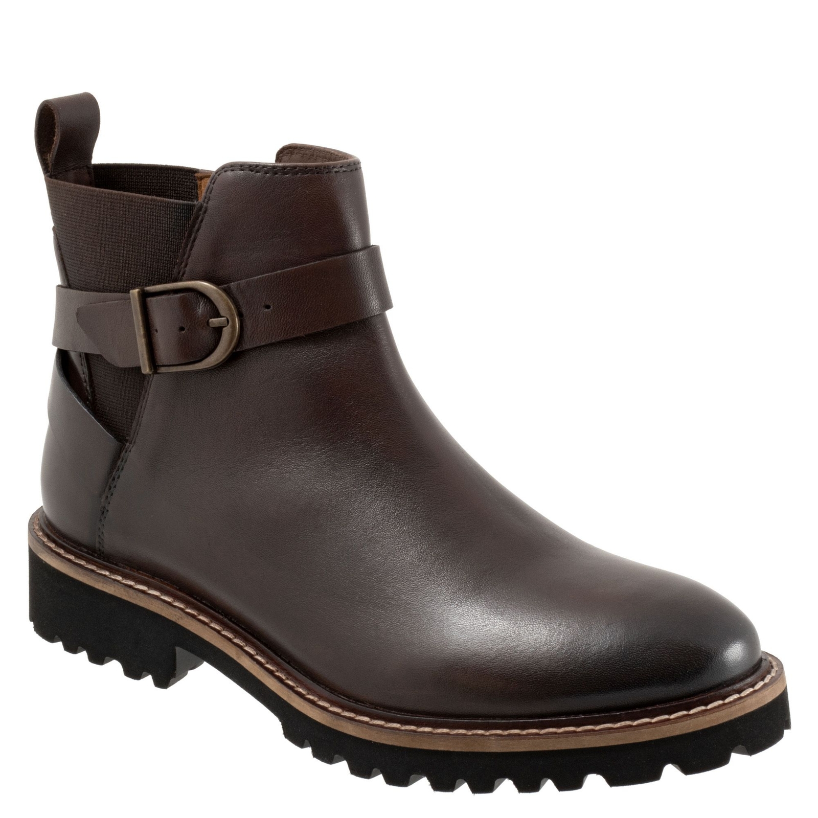 Softwalk Ina - Womens 8 Brown Boot Medium