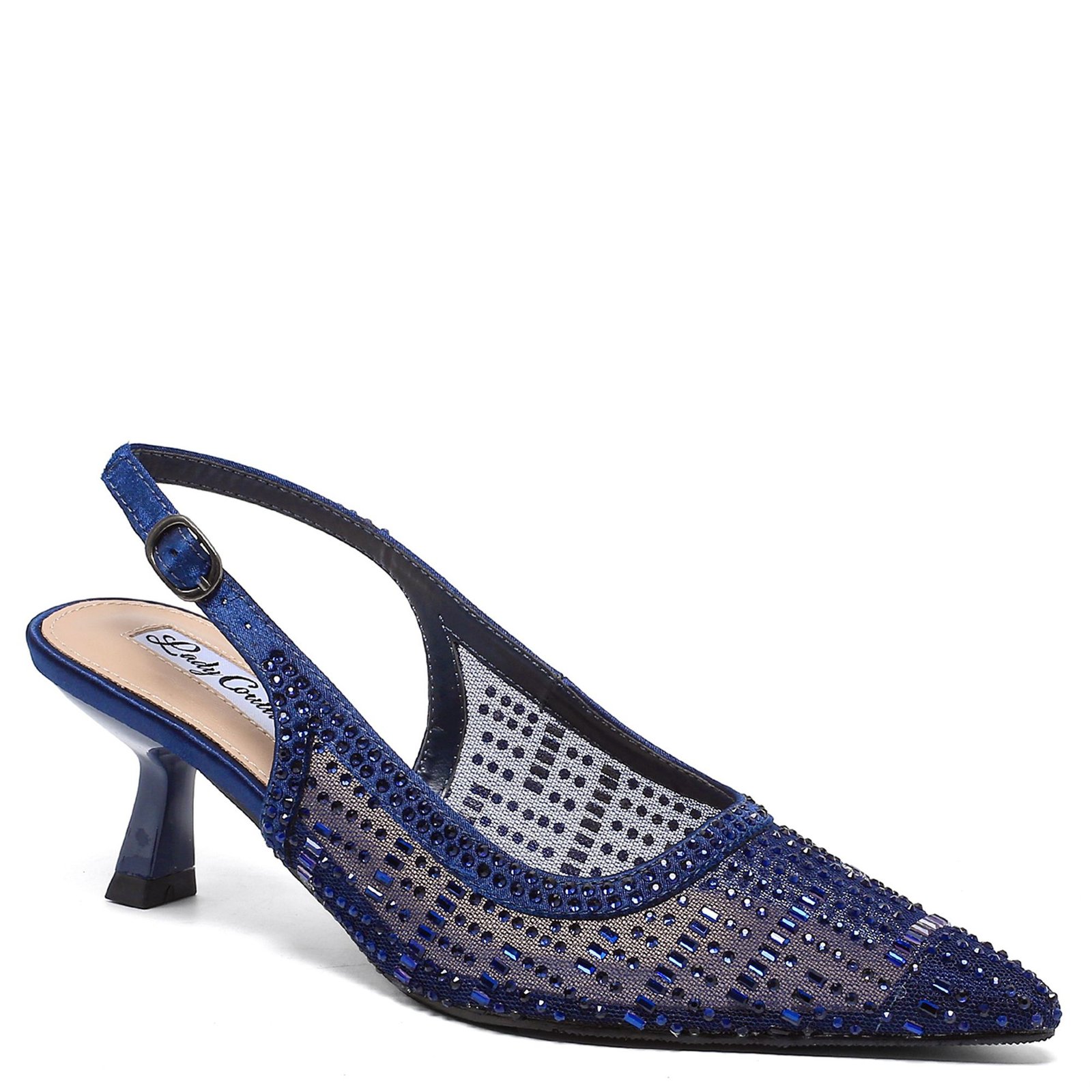 Lady Couture of NY Linda - Womens 9 Navy Pump Medium