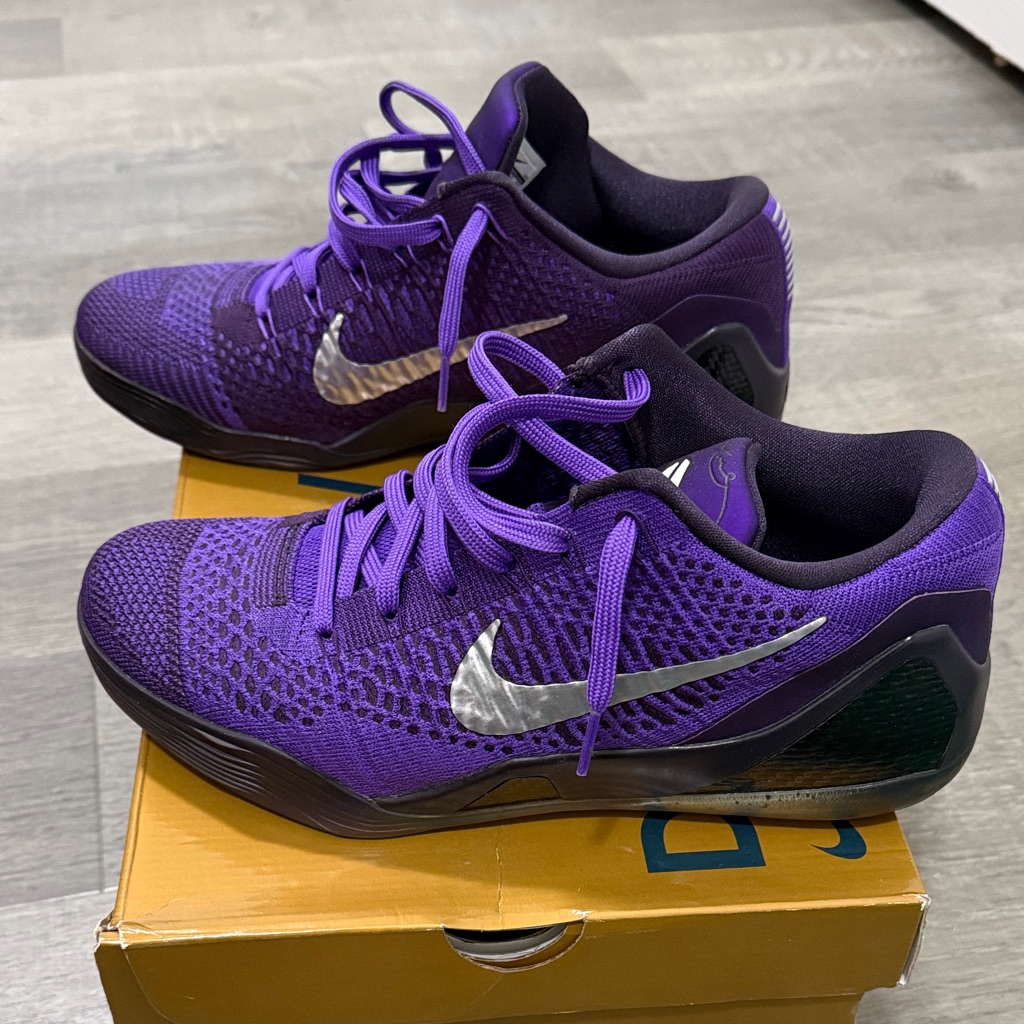 Nike Shoes | Kobe Bryant Nike Men’s Purple Athletic Shoes | Color: Purple | Size: 9