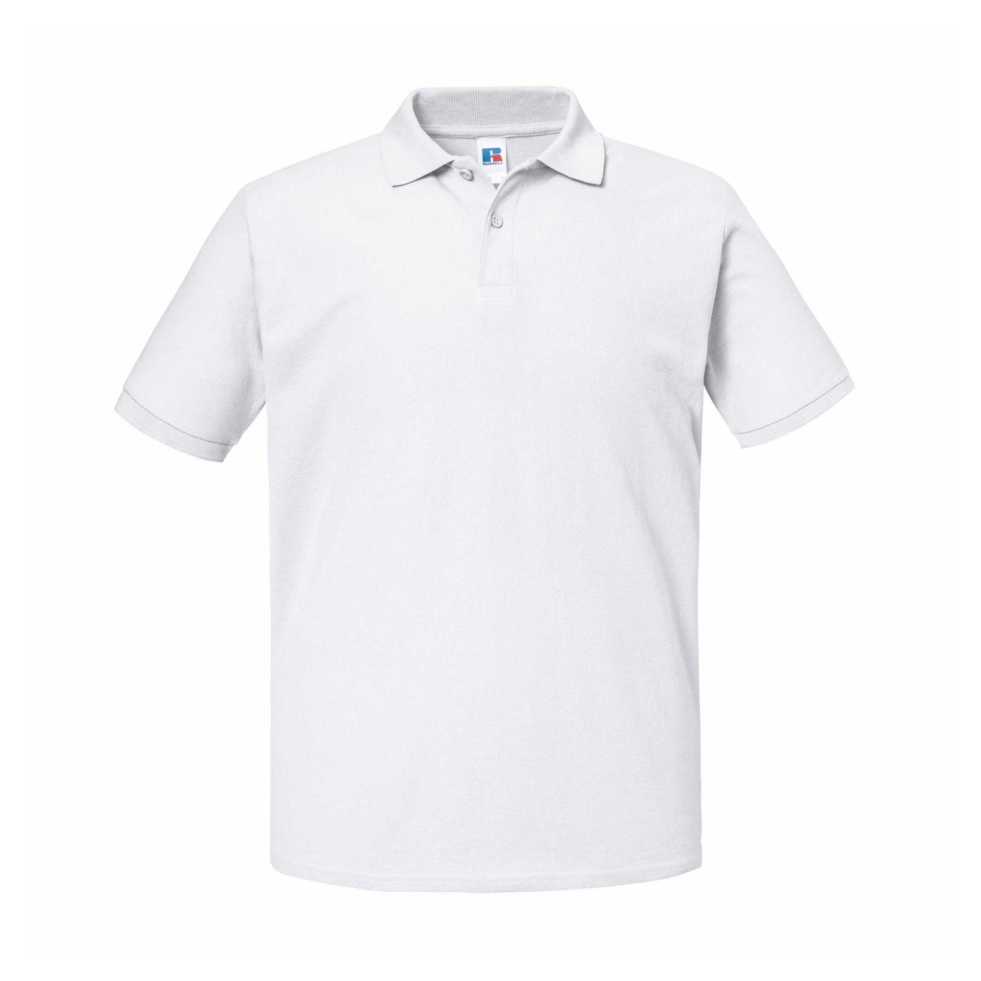 Russell - "Authentic Eco" Poloshirt für Herren/Damen Unisex (Weiß) Image