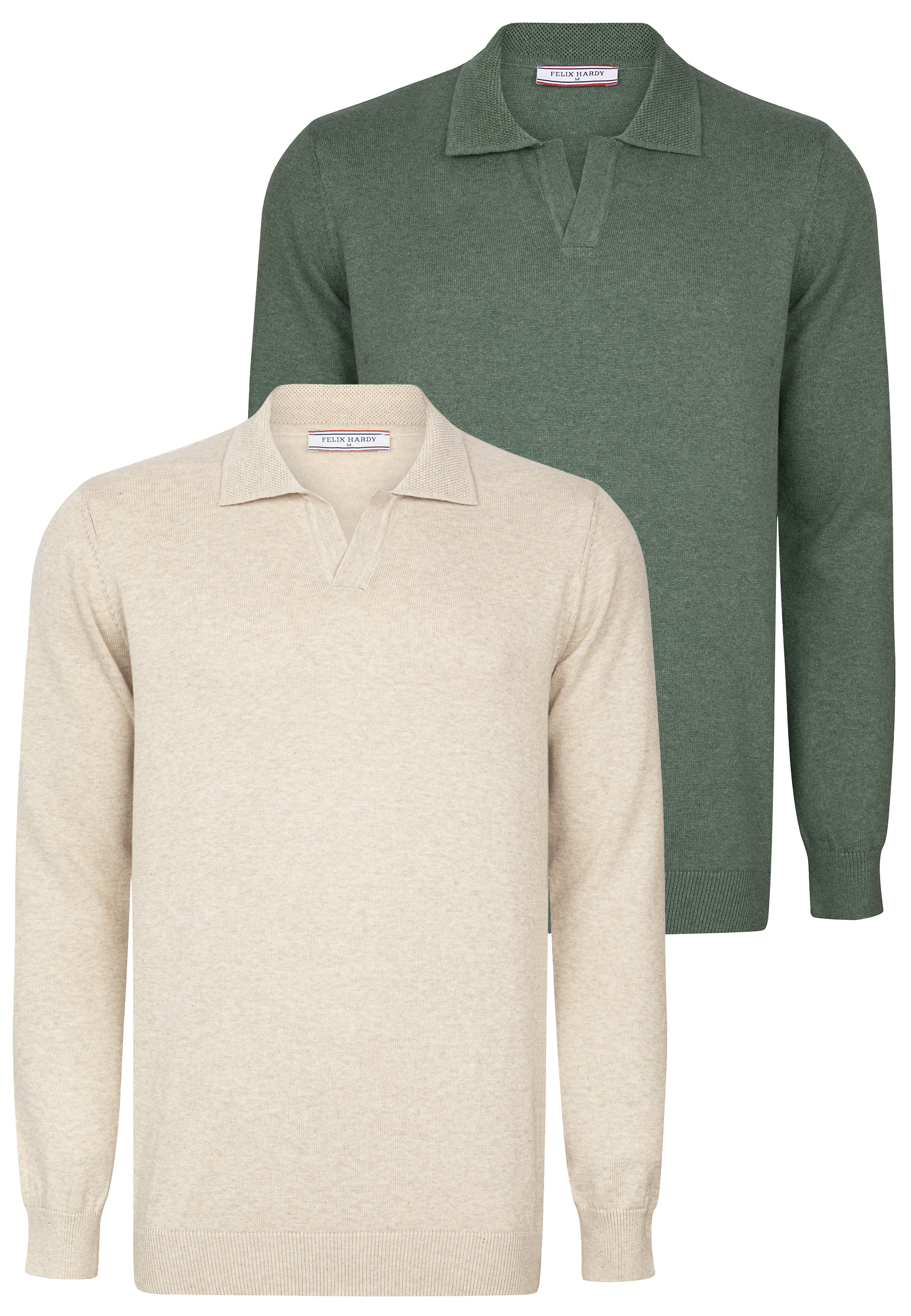 Pullover Pullover Mit Polo-Kragen 2Er-Pack Image