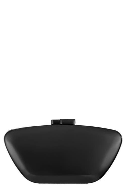 Wham Minaudière Clutch - Black - Nina Clutches