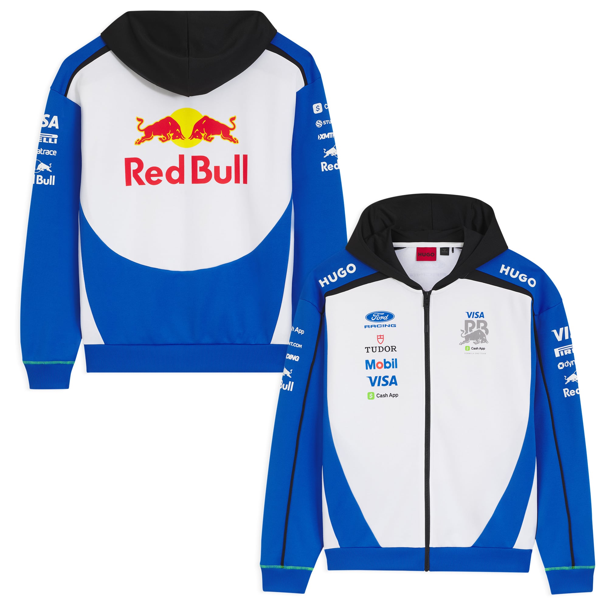 VCARB Hugo 2026 Team Full Zip Hoodie - Homme Taille: 2XL