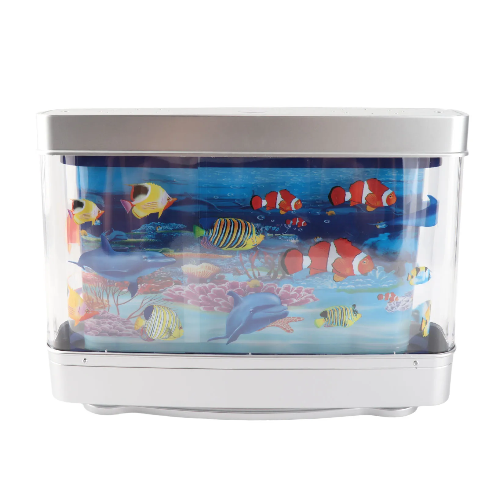 Künstliche tropische Fischlampe, realistisches Mini-dekoratives USB-betriebenes multifunktionales bewegliches Fisch-Nachtlicht für Kinder und Babys