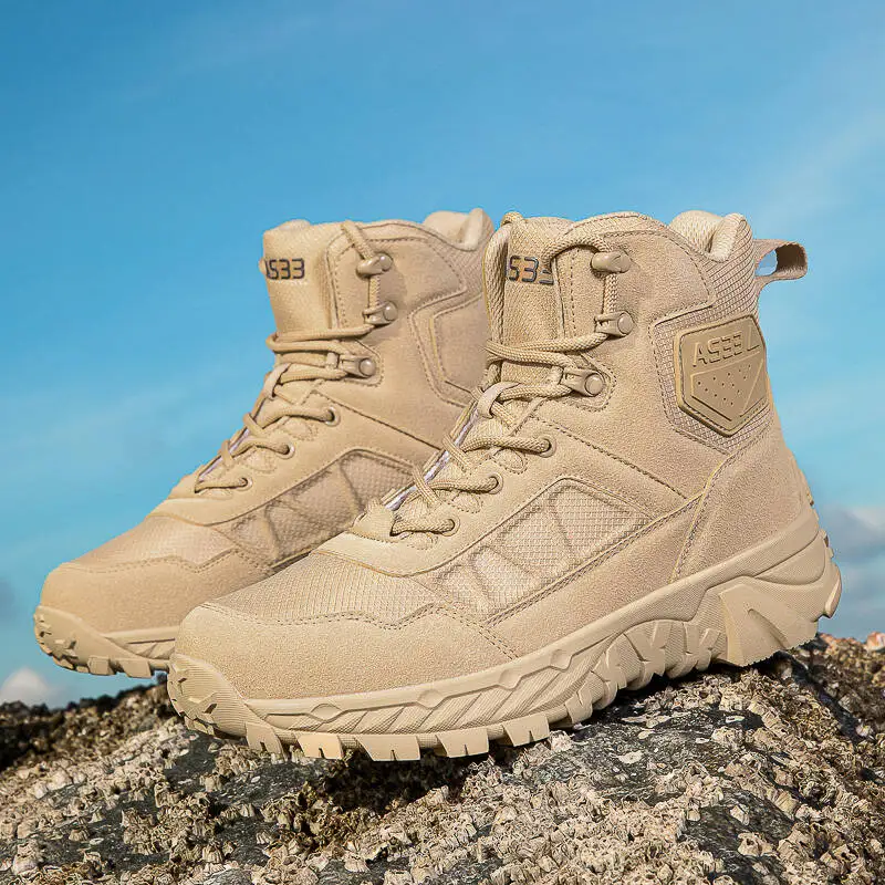 Herrenstiefel 2026 Outdoor-Stiefeletten, rutschfeste Wanderstiefel, hochwertige Sportschuhe, verschleißfest, Dschungel-Trekking, Größe 39–47