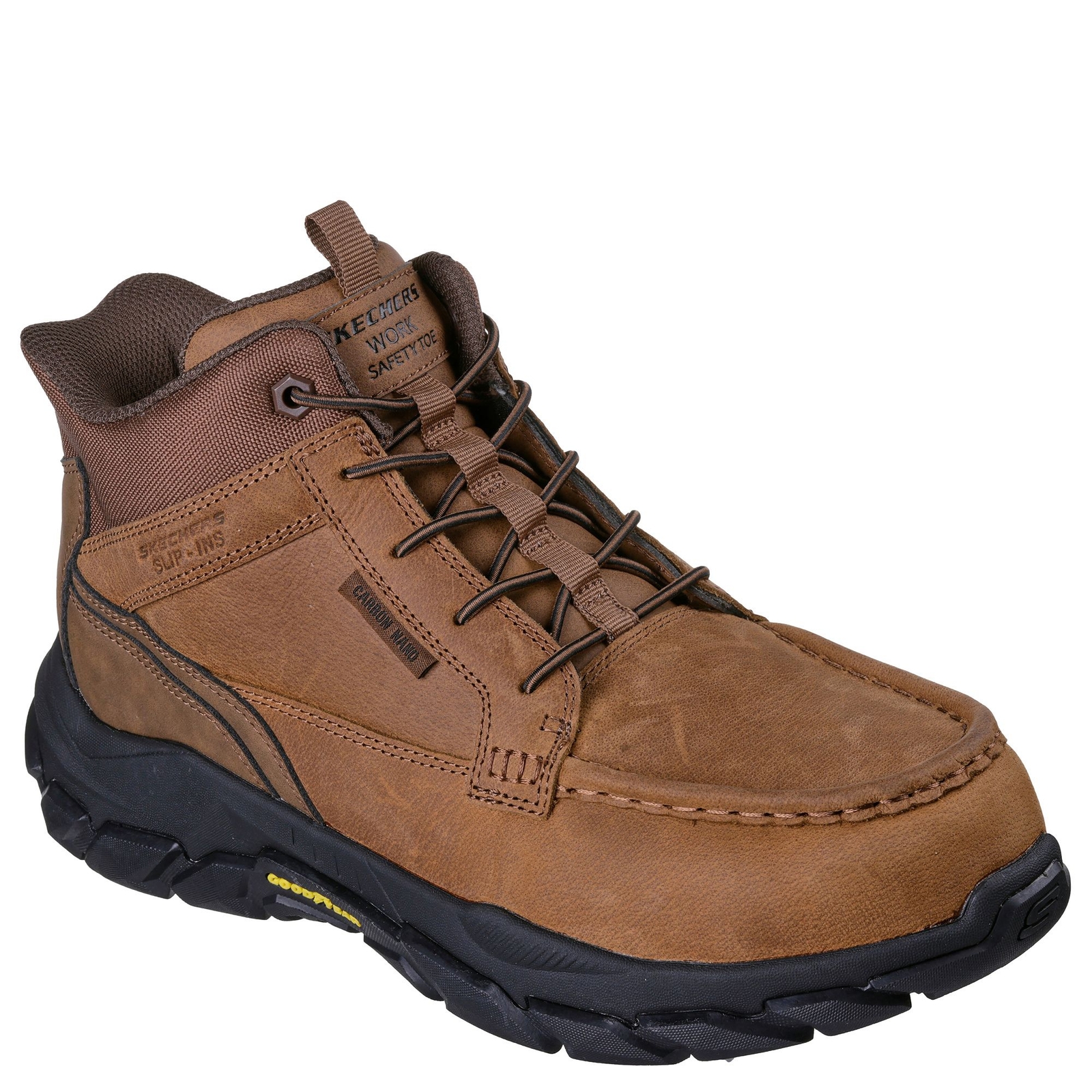 Skechers Work Santoro-Santoro ST - Mens 14 Brown Boot Medium