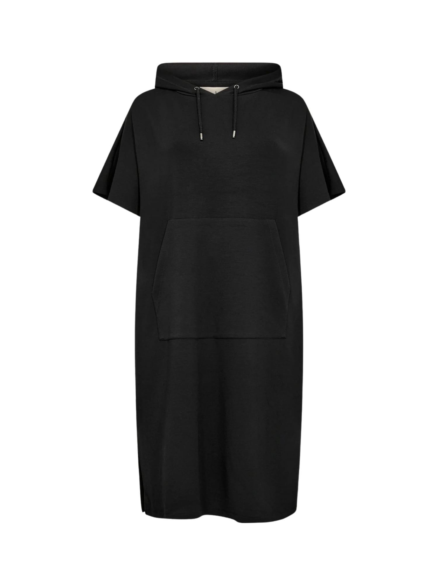 Jerseykleid WASABI CONCEPT "Wasabi Concept Dress WA-SABINA 45", Damen, Gr. L, Normalgrößen, 9999 schwarz, Obermaterial: 48% Modal, 48% Polyester, 4% Elasthan, Kleider Jerseykleid