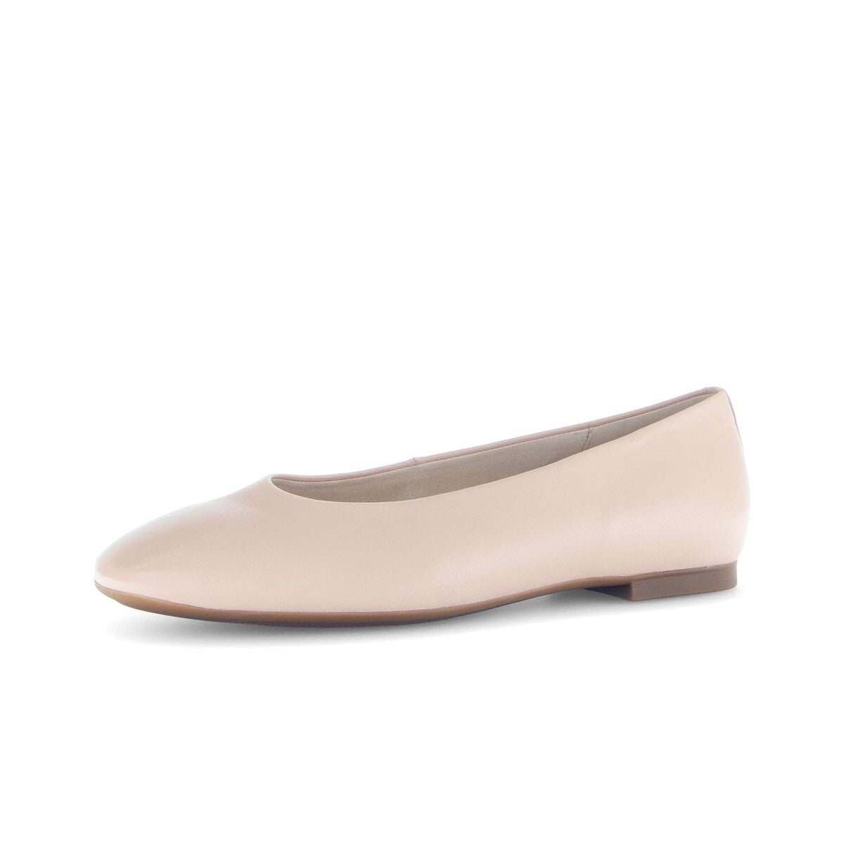 Ballerina GABOR "Eleganter Ballerina Glattleder", Damen, Gr. 41, rosa, Schuhe Ballerina