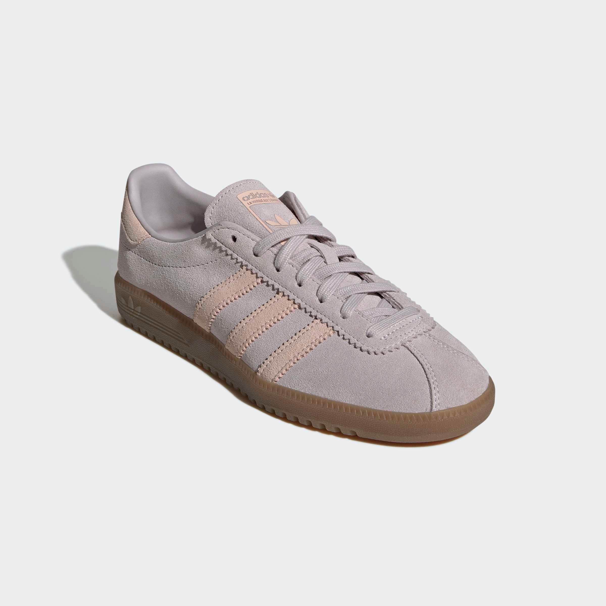 Sneaker ADIDAS ORIGINALS "ADIDAS BRMD", Damen, Gr. 37, ice lila, blush pink, gum5, Leder, Schuhe Sneaker