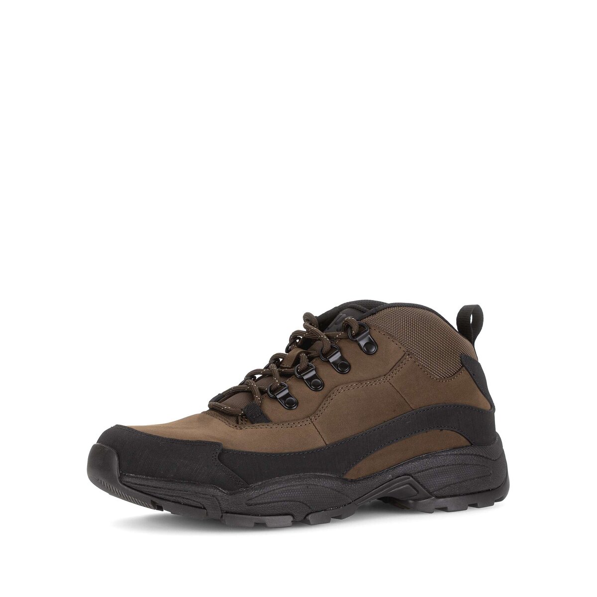 Sneaker GABOR "Gabor Sneaker low Rauleder", Herren, Gr. 43, braun, Schuhe Sneaker