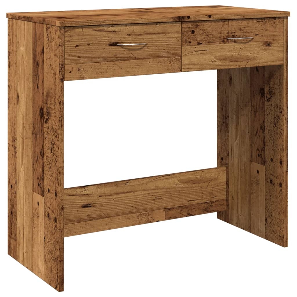 vidaXL Schreibtisch Altholz-Optik 80x40x75 cm Holzwerkstoff Image