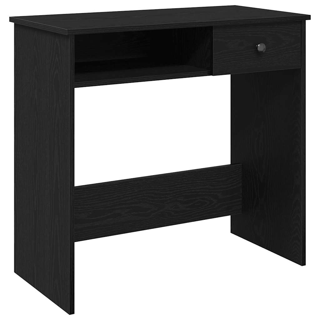 vidaXL Schreibtisch Schwarz 80x40x75 cm Holzwerkstoff Image