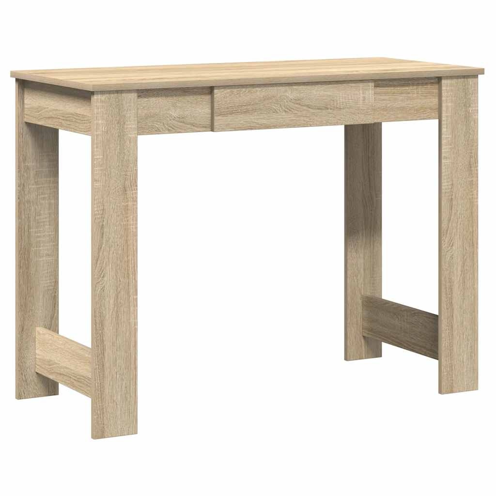 vidaXL Schreibtisch Sonoma-Eiche 100x45x75 cm Holzwerkstoff Image