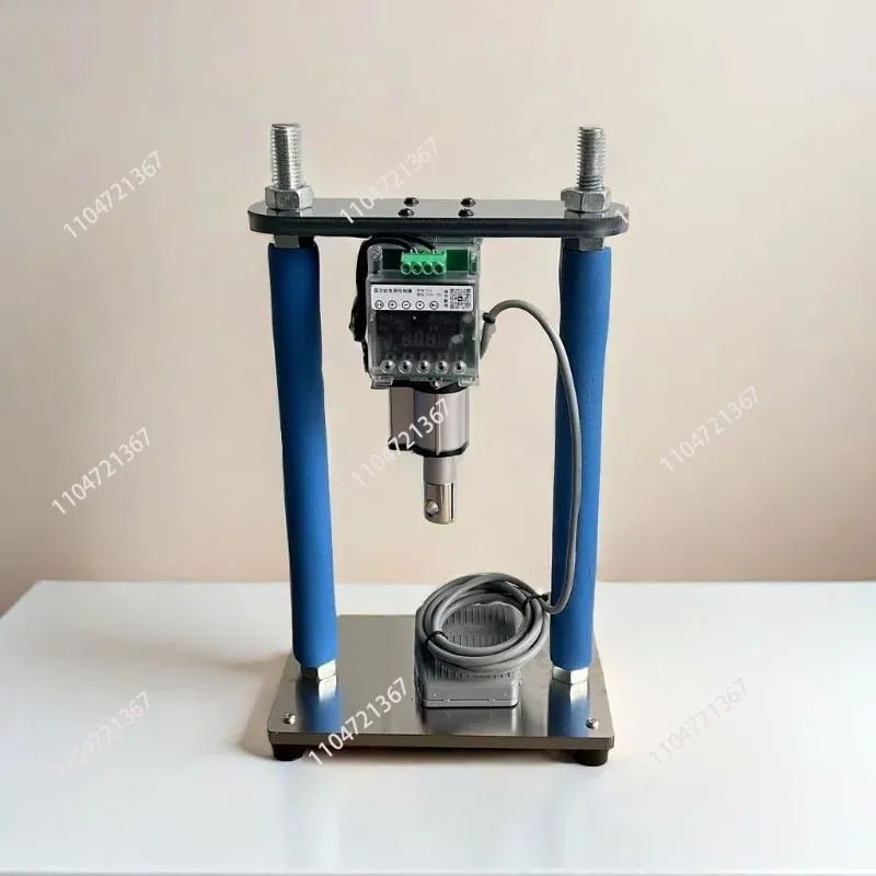 Elektrische leise Pressmaschine, universelle Desktop-hydraulische Druckmaschine, höhenverstellbar, 30 mm Hub, 5 mm/s, 8000 N Image