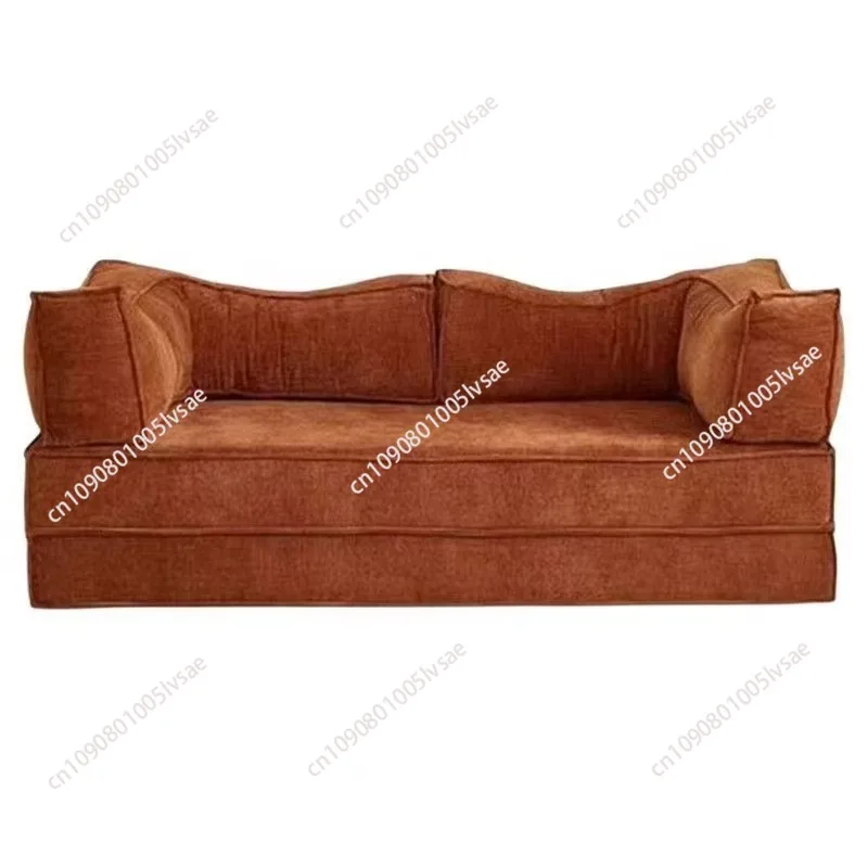 Modulares Sofa, multifunktional, integrierte Klappkompression, Lazy-Bettstoff, Wohnzimmer, verschiedene Größen Image