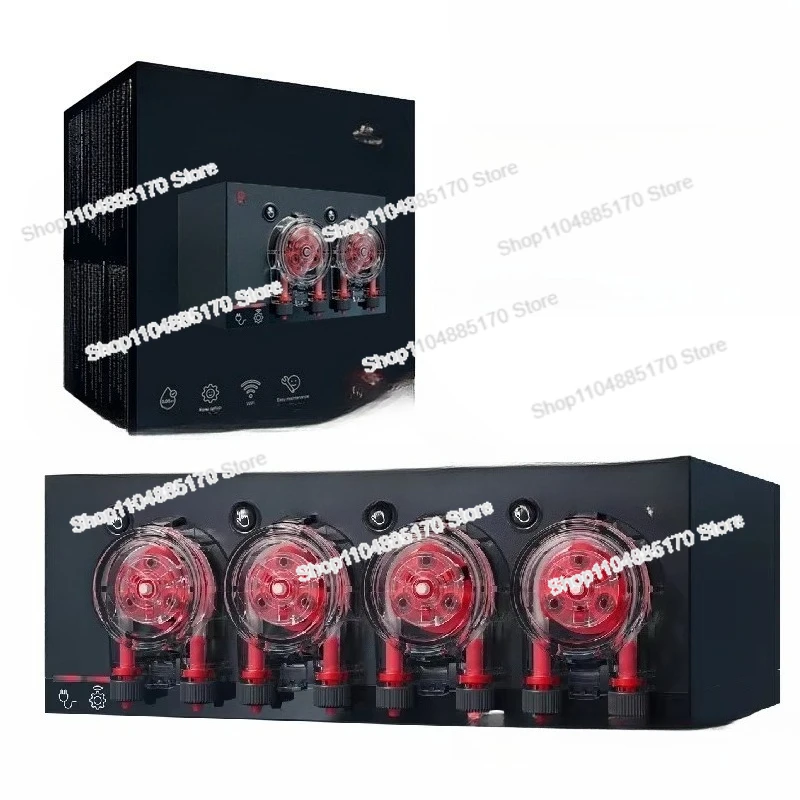 Kabellose Dosierpumpe mit App-Steuerung für Aquarien, Red Sea Reefdose, Marine Coral Tank, 2 Köpfe, 4 Köpfe Image