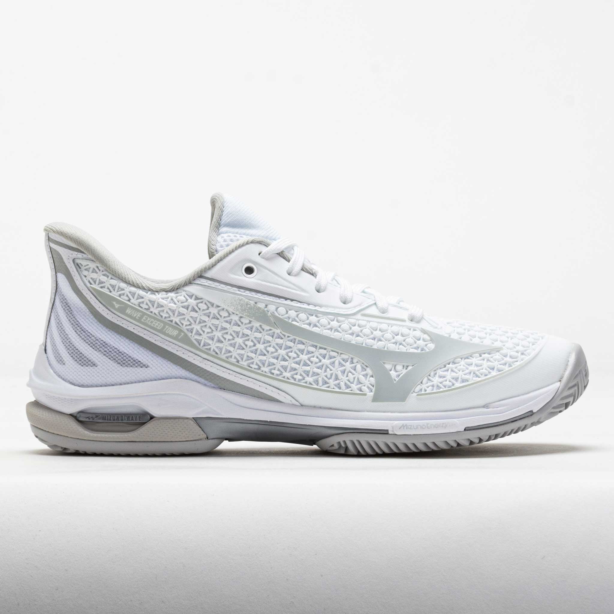 Mizuno Wave Exceed Tour 7 CC Clay Women's Tennis Shoes White/Harbor Mist
