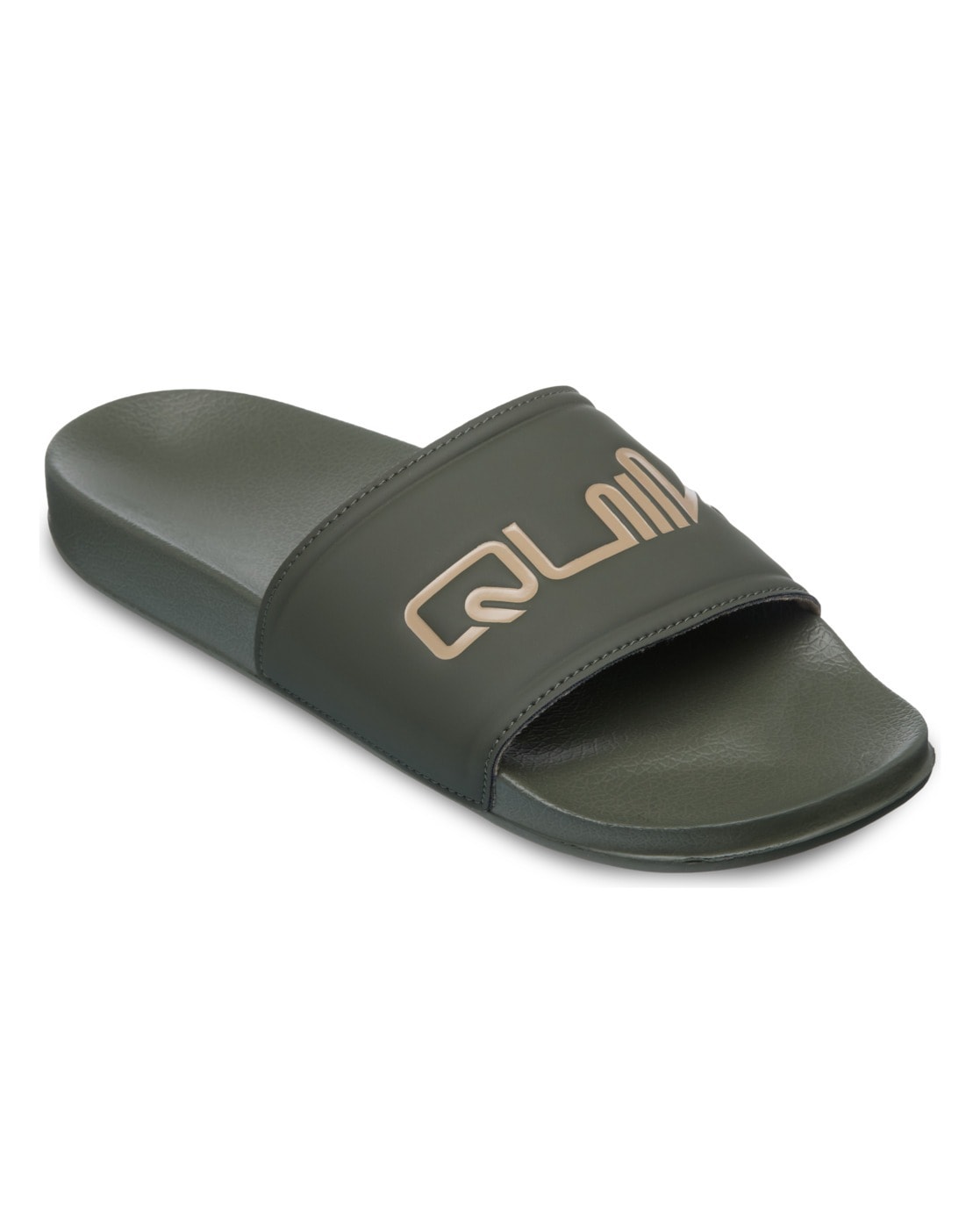 Sandale QUIKSILVER "Sessions Slide", Herren, Gr. 8(41), braun, Obermaterial:Obermaterial: 100% PU, Futter: 100% Textil, Laufsohle: 100% EVA;, Schuhe Sandale