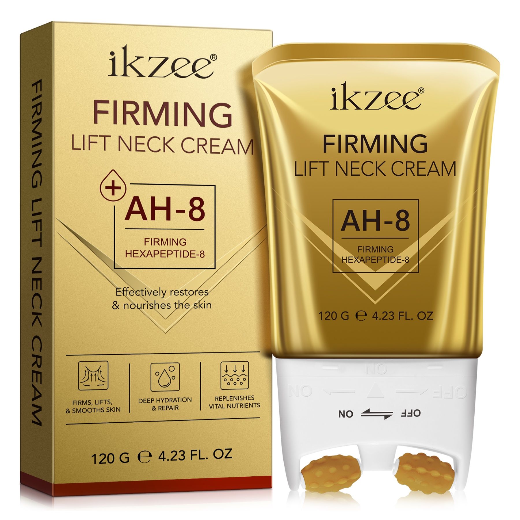 P-beauty Crema lifting per il collo AH-8 con esapeptide-8 1x120 g gior