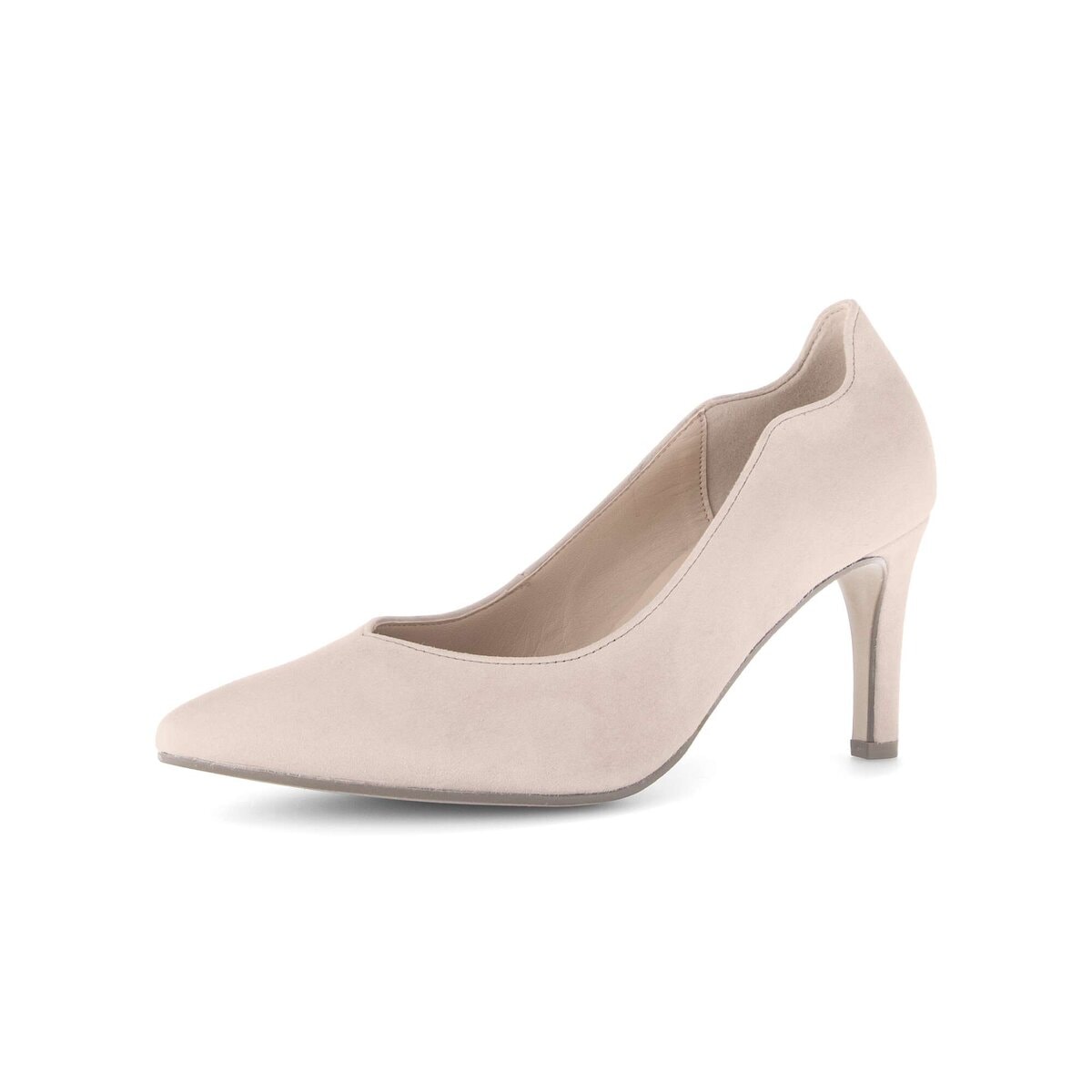 Pumps GABOR "Eleganter Pumps Rauleder", Damen, Gr. 42, rosa, Schuhe Pumps