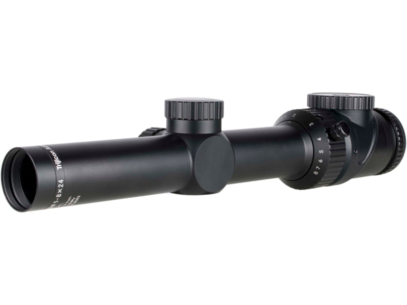 Trijicon AccuPoint 1-8x24mm LPVO 30mm Tube Rifle Scope Second Focal Plane Red Triangle Post Reticle Satin Black TR35-C-200184