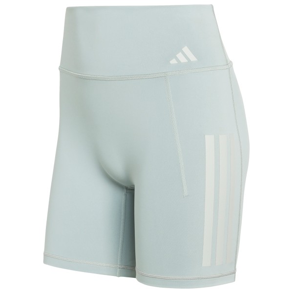 adidas - Women's Optime 3-Stripes Short Leggings - Leggings Gr XXL - Length: 5'' grau