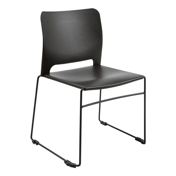 Topstar Besucherstuhl »Visit Lite« Kunststoff 4 Stück Schwarz, 45x43 cm Image