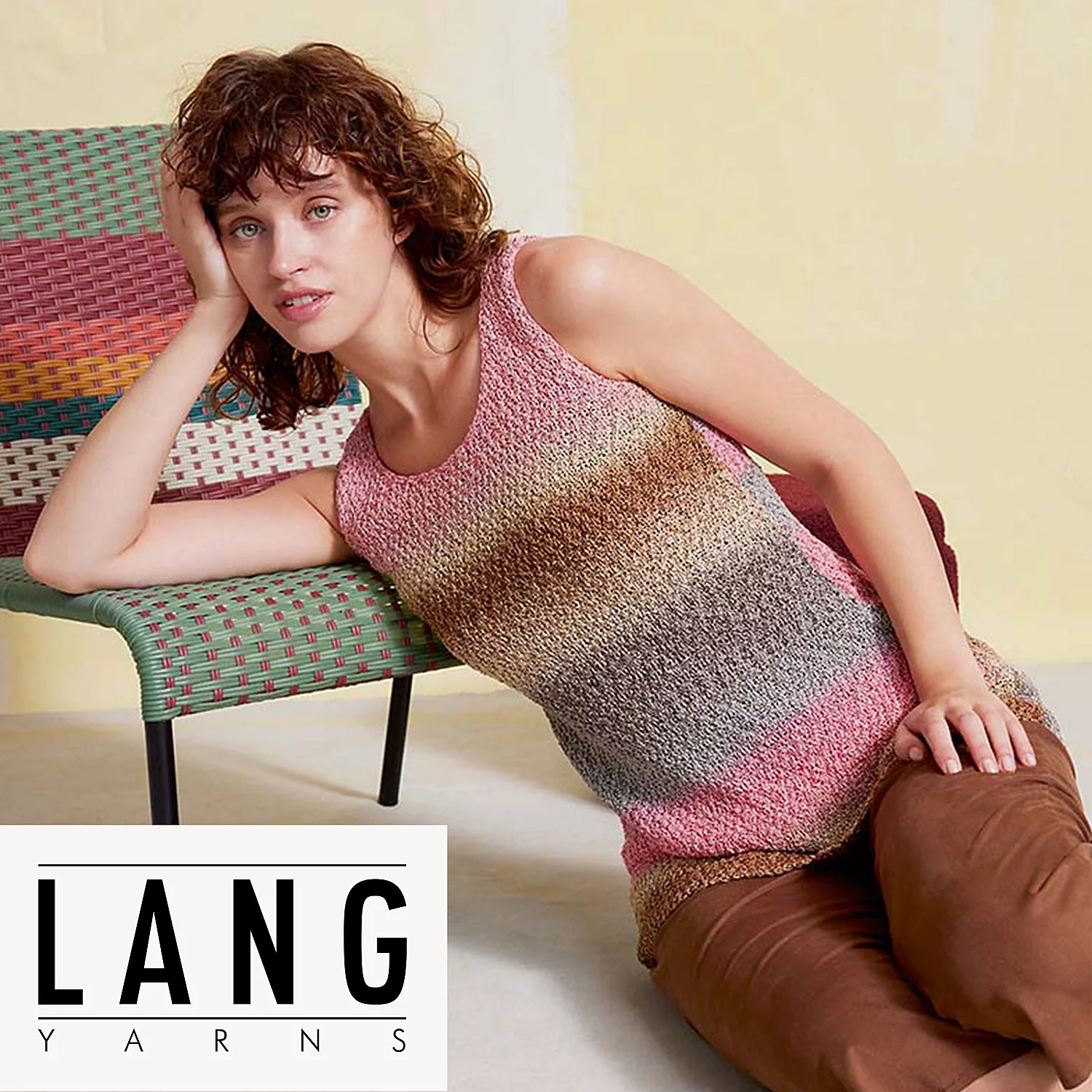 Strickanleitung – Top Aisha aus Lang Yarns Paradise Image