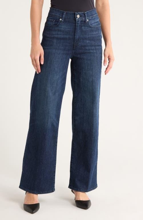 Le Slim Palazzo High Waist Wide Leg Jeans - Blue - FRAME Jeans