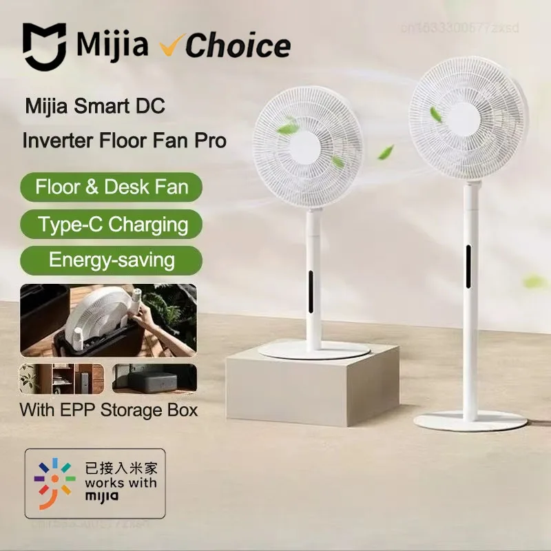 Mijia Standventilator Luftzirkulator Smart DC Inverter Bodenventilator Pro BPLDS09DM Image