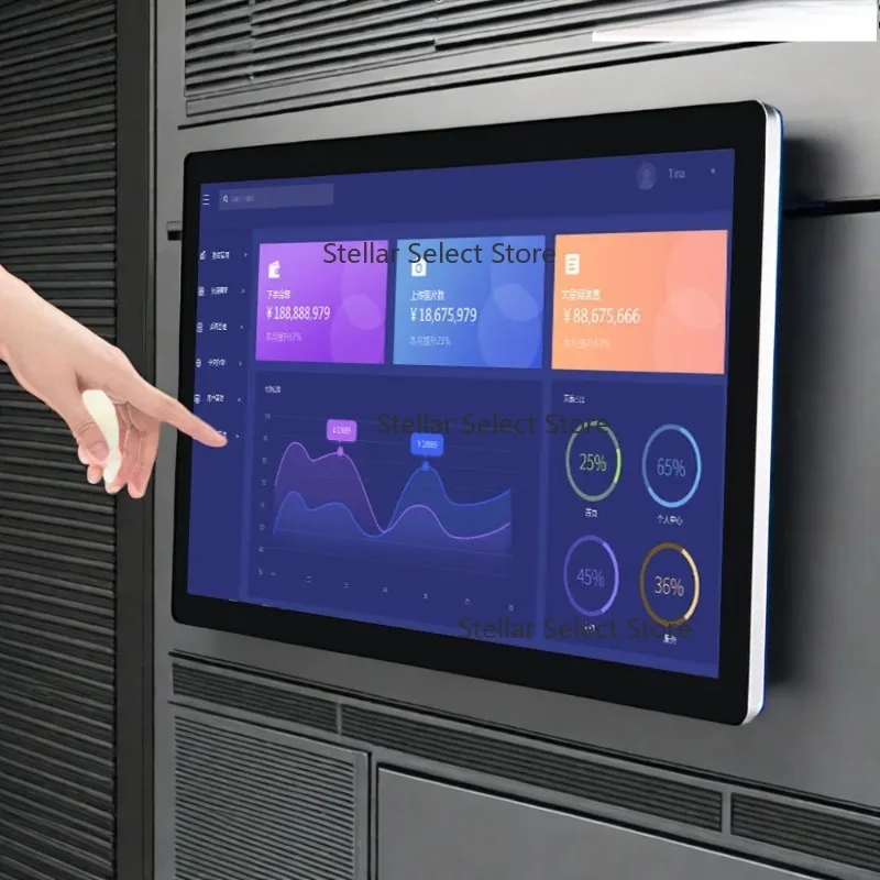21 21,5 22 23 24 27 32 Zoll Win10 Win11 Wandmontage-Touchscreen Touch-Digitalbildschirm Image