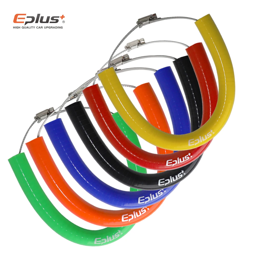 Universal silikon Motorrad auspuffrohr Schutz Abdeckung Schutz Ring Anti-hot Anti-drop Für Yamaha Honda Kawasaki Suzuki KTM Image