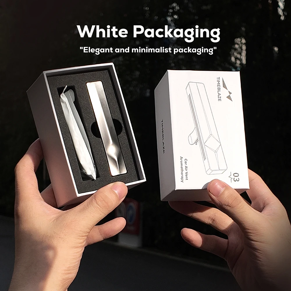 Auto-Duftspender für Lüftungsschlitze, Diffusor für Auto, Büro, Küche, Duftclip mit Nachfüllstäbchen, universell einsetzbar Image