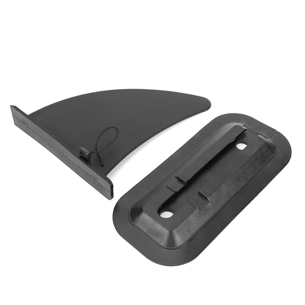 Surfbrett-Flossen-Set, hochwertiges PVC, zum Aufpumpen, Kanufahren, Surfbrett-Flossen-Set, Einsatz mit Schnalle, Typ Wasserscheide-Zubehör, hochwertige Surfbrett-Flosse Image