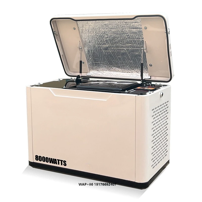 LPG-Erdgas-Hausgeneratoren mit Leistungsregelungen von 5 kW, 6 kW, 7 kW, 8 kW, 10 kW, 11 kW, 12 kW, 15 kW und 17 kW