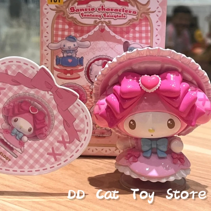 Auf Lager Original Toptoy Sanrio Fantasy Fairytale Blind Box Kawaii Kt Kuromi Action Figur Überraschung Box Weihnachten Geburtstag Geschenk Image
